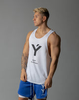 Ý Mesh Training Tanktop - White