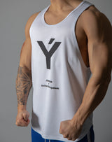 Ý Mesh Training Tanktop - White