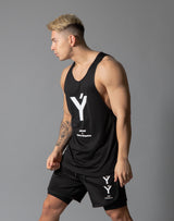 Ý Mesh Training Tanktop - Black