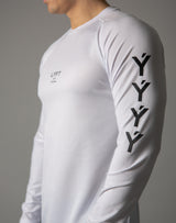ÝÝÝÝ Combi Mesh Training Long sleeve - White