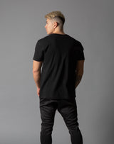 LÝFT 2 Line T-Shirt - Black