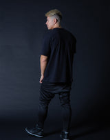 ÝÝÝÝ Big Size T-Shirt - Black x Black