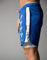 LÝFT Strong Shorts with leggings - Blue