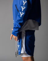 Ý Training Layered crew neck - Blue