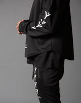 Ý Training Layered Crew Neck - Black