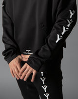 Ý Training Layered Crew Neck - Black