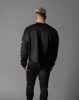 Ý Training Layered Crew Neck - Black