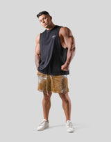 Thunder Logo Drop Tanktop - Black