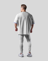 Stripe logo Big T-Shirt - Grey