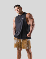 Thunder Logo Drop Tanktop - Black