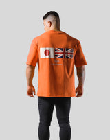 Flag Big T-Shirt - Orange