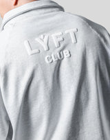 LÝFT Club Sweat Polo Shirt - Grey