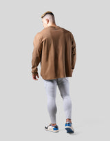 LÝFT CLUB Long T-Shirt - Beige