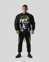 LÝFT × Power House Gym Lion Crewneck Sweat - Black