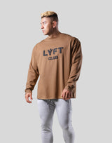 LÝFT CLUB Long T-Shirt - Beige