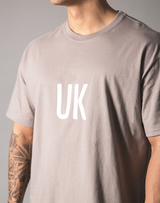 UK x JP Big T-shirt - Grey