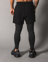 LÝFT Logo Sweat Shorts - Black