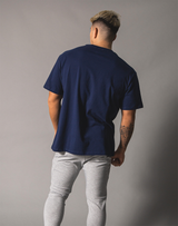 LÝFT Graphic Printed LION T-Shirt - Navy