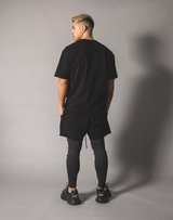 LÝFT Graphic Printed LION T-Shirt - Black