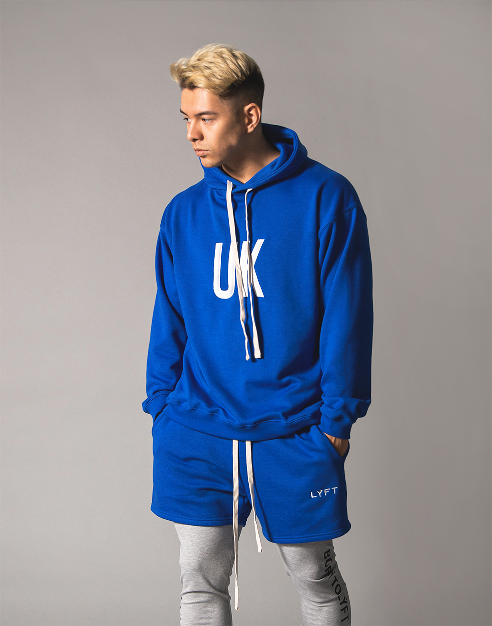 UK x JP Pullover - Blue