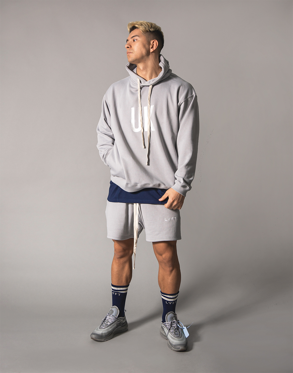 UK x JP Pullover - Grey