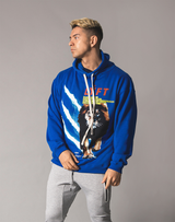 LÝFT Graphic Printed LION Pullover - Blue