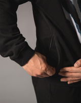 LÝFT Graphic Printed LION Pullover - Black