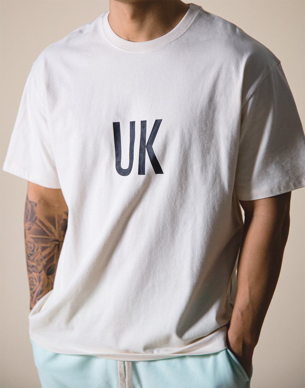 UK x JP Big T-shirt - Off White