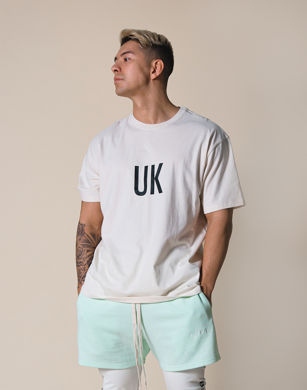 UK x JP Big T-shirt - Off White – LÝFT