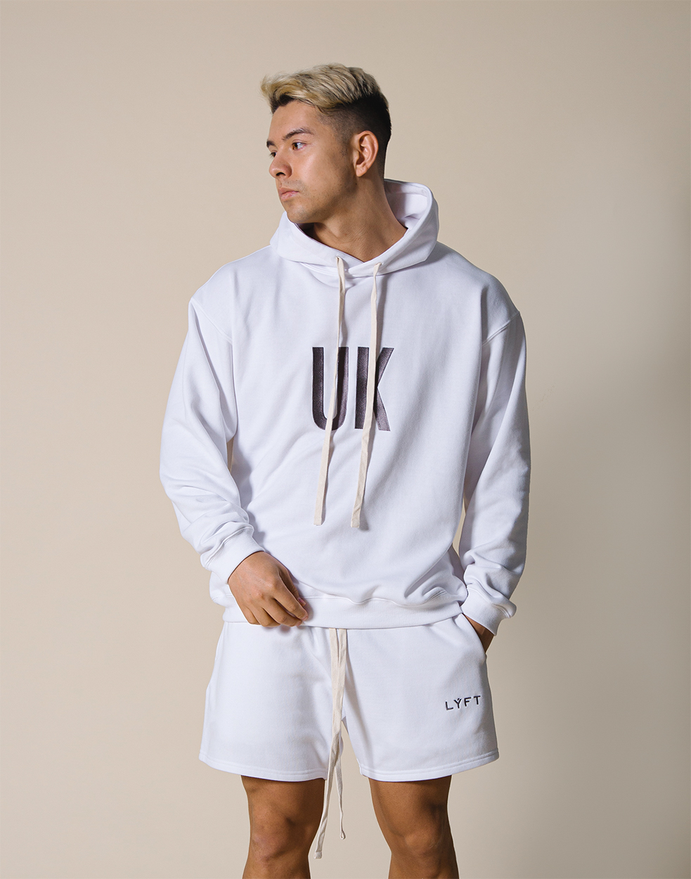 UK x JP Sweat Pullover - White