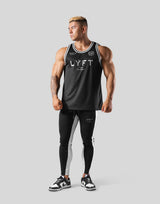 LÝFT Mesh Basketball Tanktop - Black