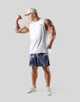 Thunder Logo Drop Tanktop - White