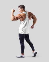 2Way Stretch Utility Tanktop - White