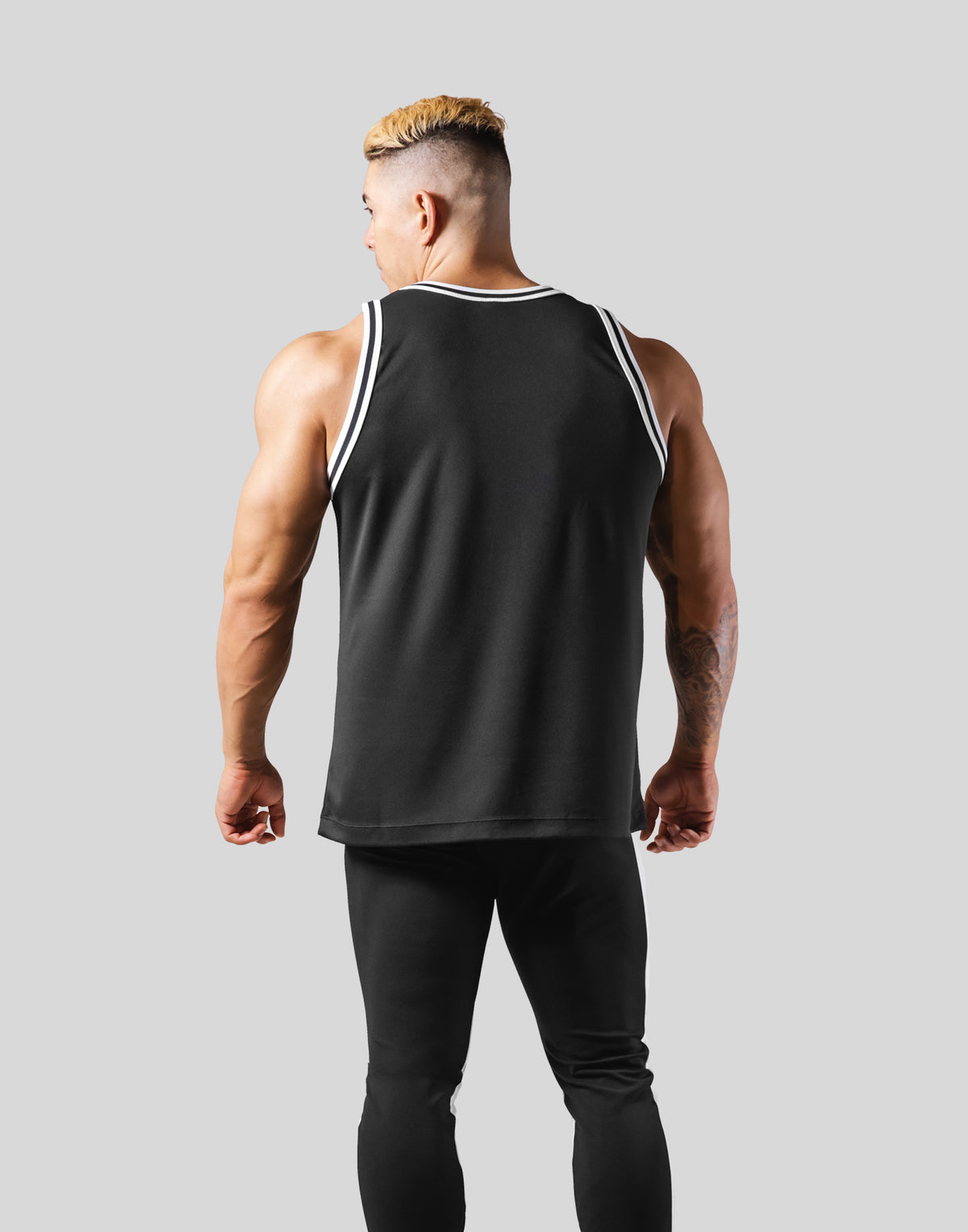 LÝFT Mesh Basketball Tanktop - Black
