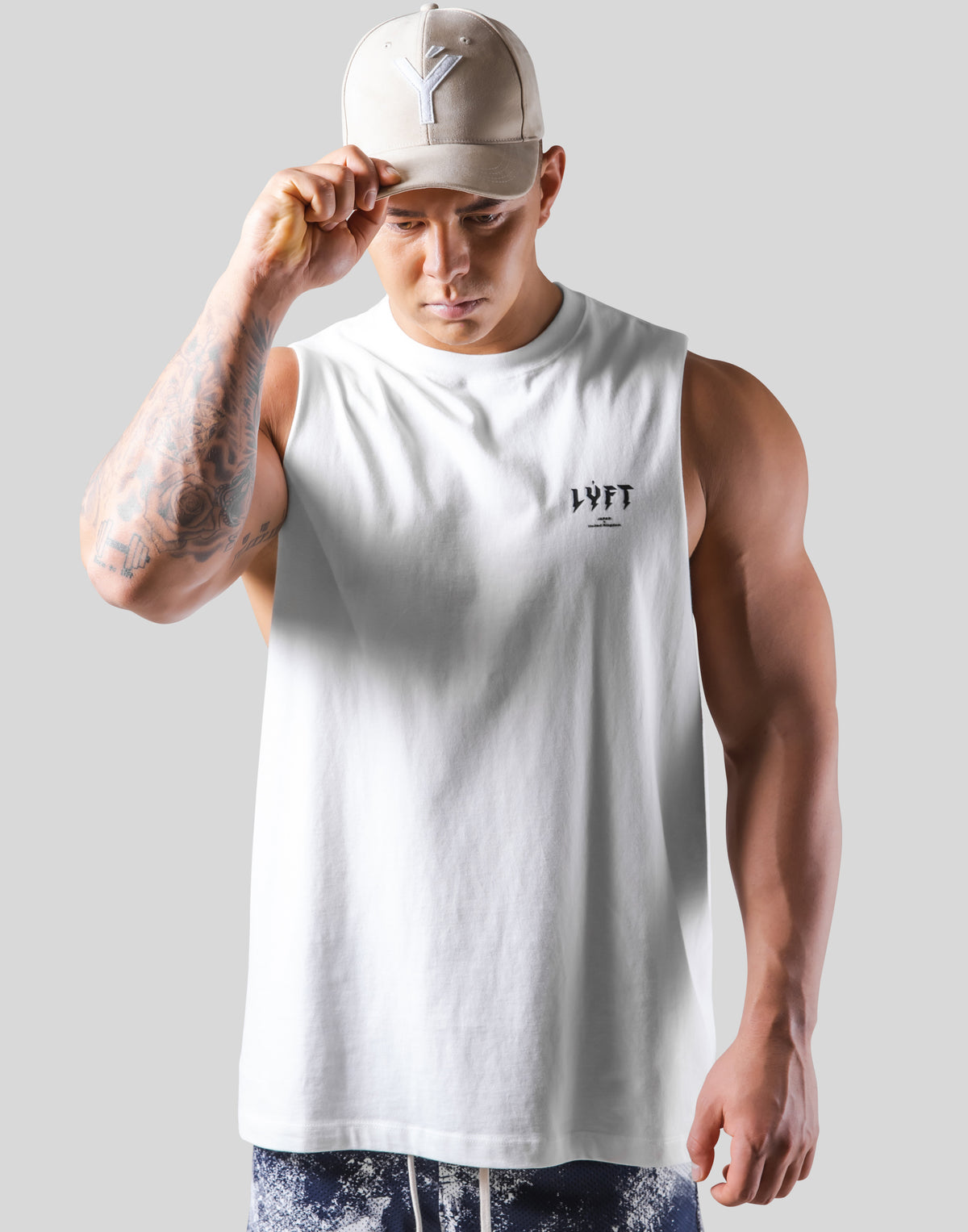 Y Logo Cap - Beige