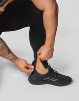 LÝFT Half Cut 2 Line Pants - Black