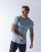 LÝFT Slim Fit T-Shirt - Smoky Blue