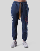 LÝFT × Power House Gym Logo Sweat Pants - Navy