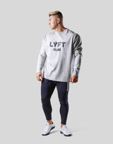 LÝFT CLUB Long T-Shirt - Grey