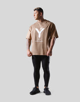 Big Y Big T-Shirt - Beige