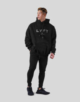 LÝFT Oversize Sweat Hoodie - Black