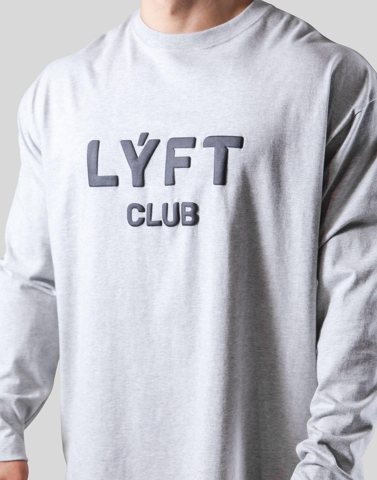 LÝFT CLUB Long T-Shirt - Grey