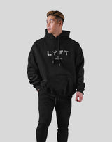 LÝFT Oversize Sweat Hoodie - Black