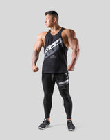 Stripe Training Tanktop v2 - Black