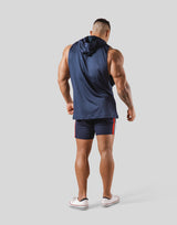 LÝFT 2Way Armhole Hoodie 4 - Navy