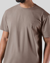 Stretch Waffle Nylon Standard T-Shirt - Sand