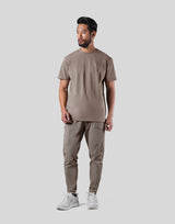 Stretch Waffle Nylon Standard T-Shirt - Sand