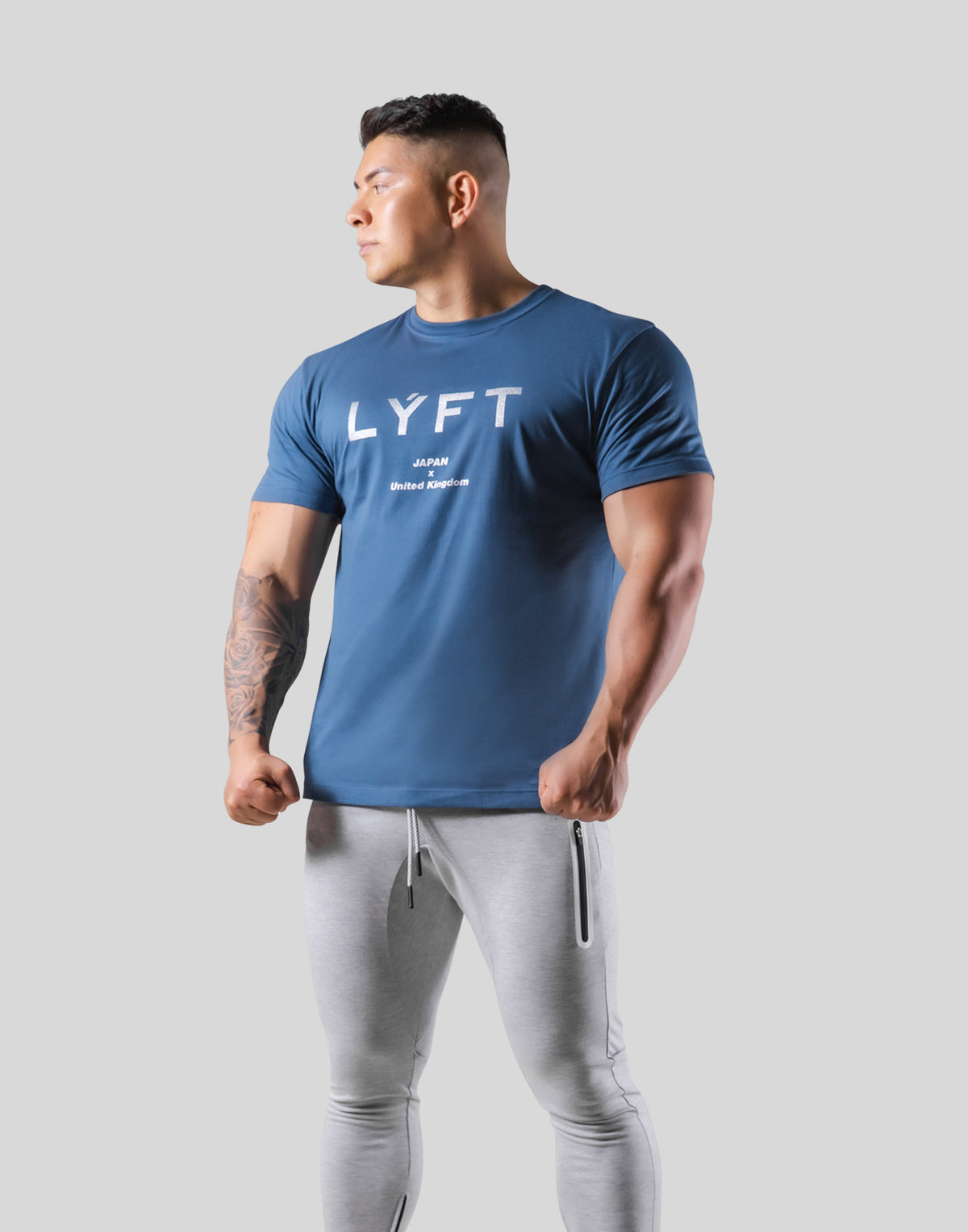 LÝFT Standard T-Shirt - L.Navy