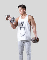 Lion Fang Training Tanktop - White