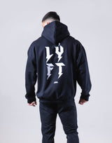 Thunder Logo Pullover Hoodie - Black